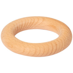 Ballongewicht Ring  24 g   Holz 8 x 8 x 1,5 cm