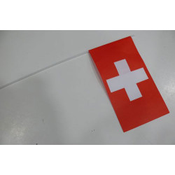 Papierfahne Schweiz
