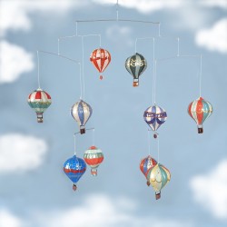 Hot Air Balloons Mobile  Blech-Spielware