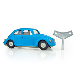 VW 1200 blau mit Antrieb   Blechspielware