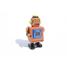 Roboter orange 10cm