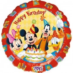 Micky  Happy Birthday  Folienballon