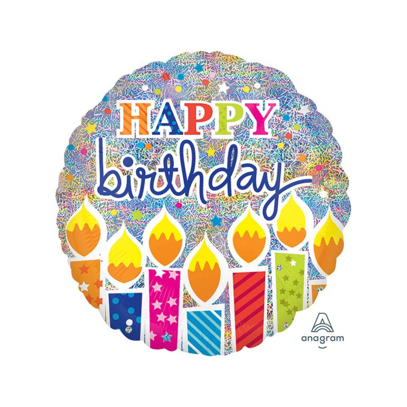 Happy Birthday Folienballon