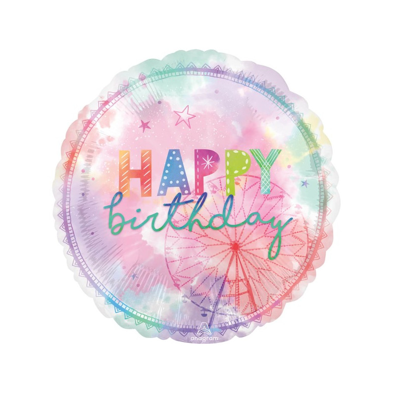 Happy Birthday Folienballon