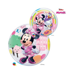 Minnie Mouse Fun Single Bubble Folienballon