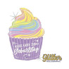 "Alles Gute zum Geburtstag" Cake   Folienballon
